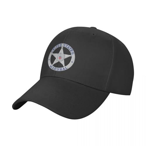 Basecap US United States Marshal Badge USMS Baseball Cap Streetwear Luxus Cap Hut für Frauen Herren von BEABAG