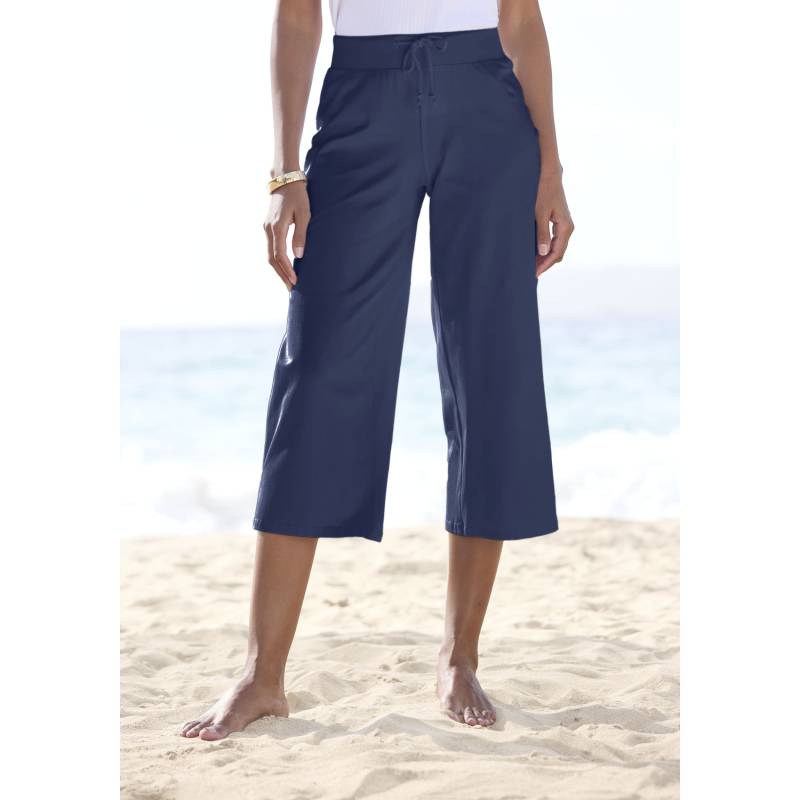 BEACHTIME 7/8-Strandhose Damen marine Gr.36/38 von BEACHTIME