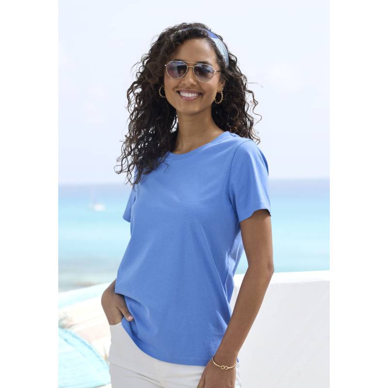 BEACHTIME T-Shirt Damen hellblau Gr.36/38 von BEACHTIME