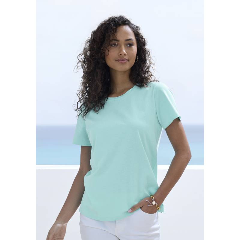 BEACHTIME T-Shirt Damen türkis Gr.40/42 von BEACHTIME