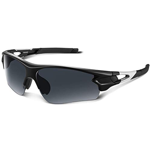 BEACOOL Schnelle Brille Herren Damen Fahrradbrille Sonnenbrille Sportbrille für Radfahren Laufen Baseball Klettern mit UV400 Schutz von BEACOOL