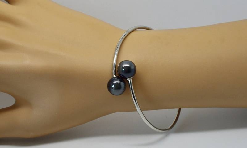 Ring Silber Beads Hämatit Armband von BEADFALLS