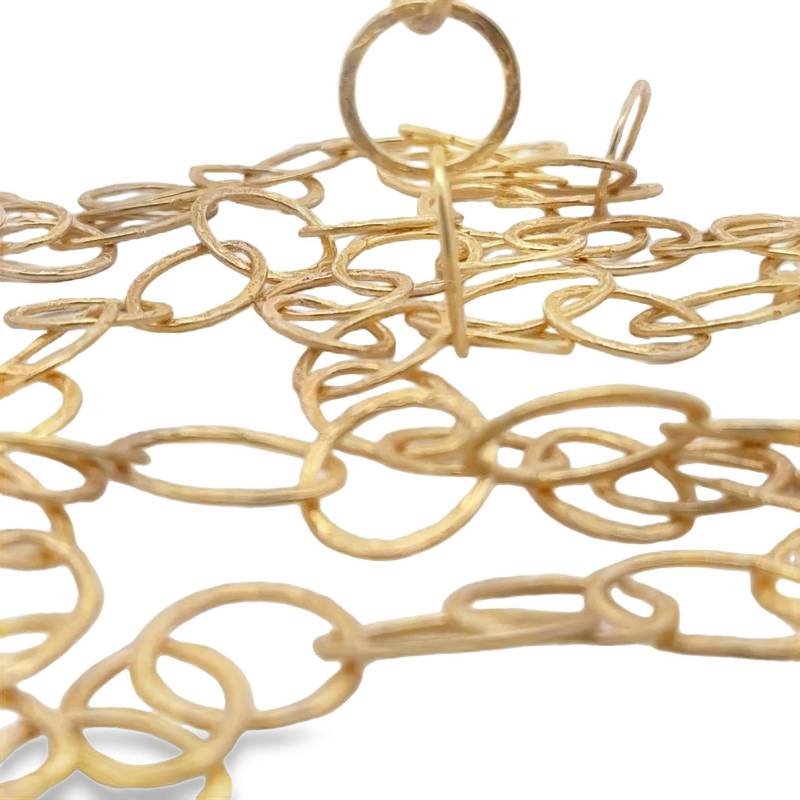 1 M Vergoldete Kupferkette Kreis Und Oval Link 1 M Vergoldete Kupferkette Kreis Und Oval Link von BEADPRIDE