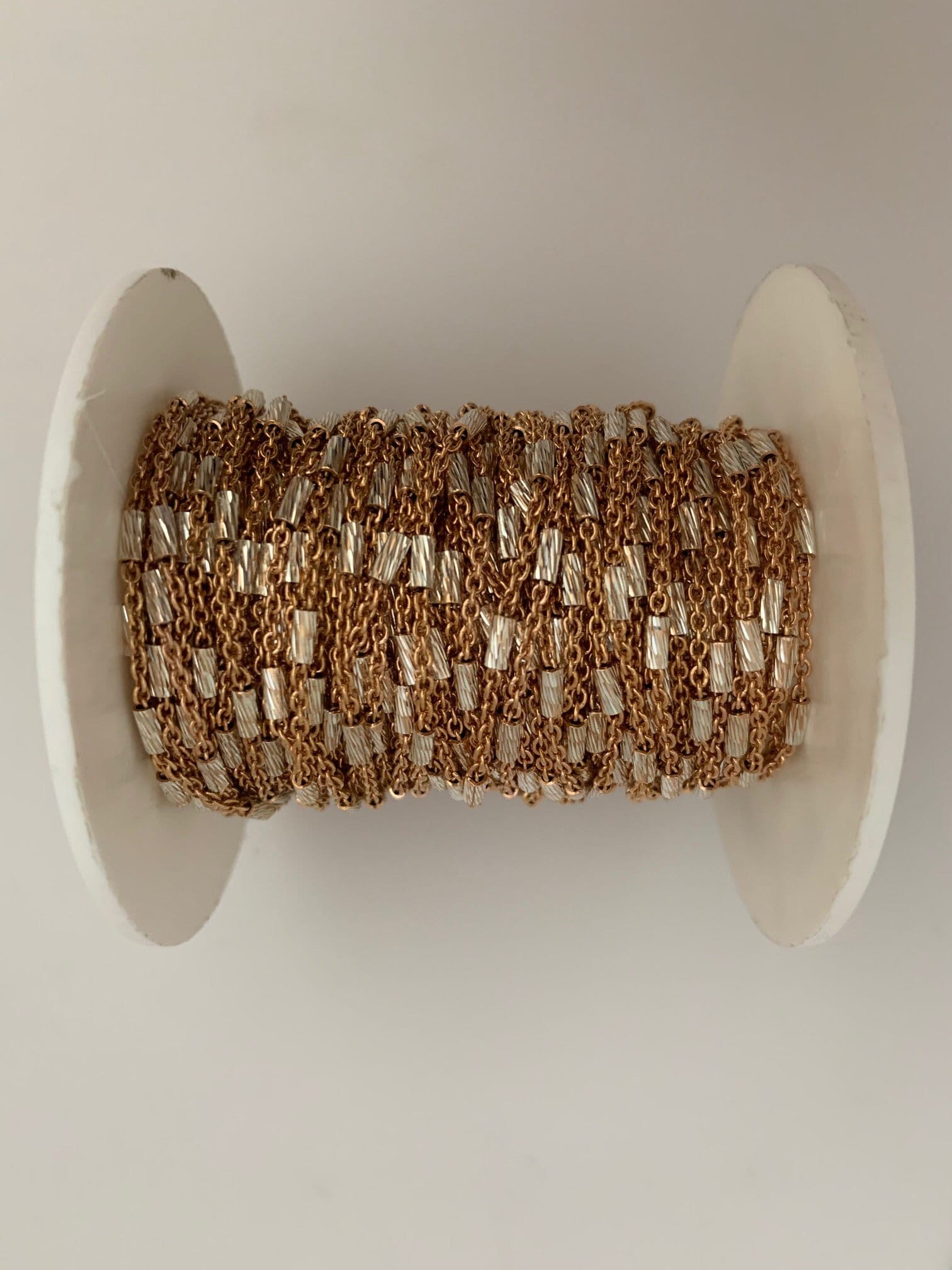 Rosegold Über Sterlingsilber-Gefaltete Rohrkette - 1.8 Mm | 1 Fuß von BEADPRIDE