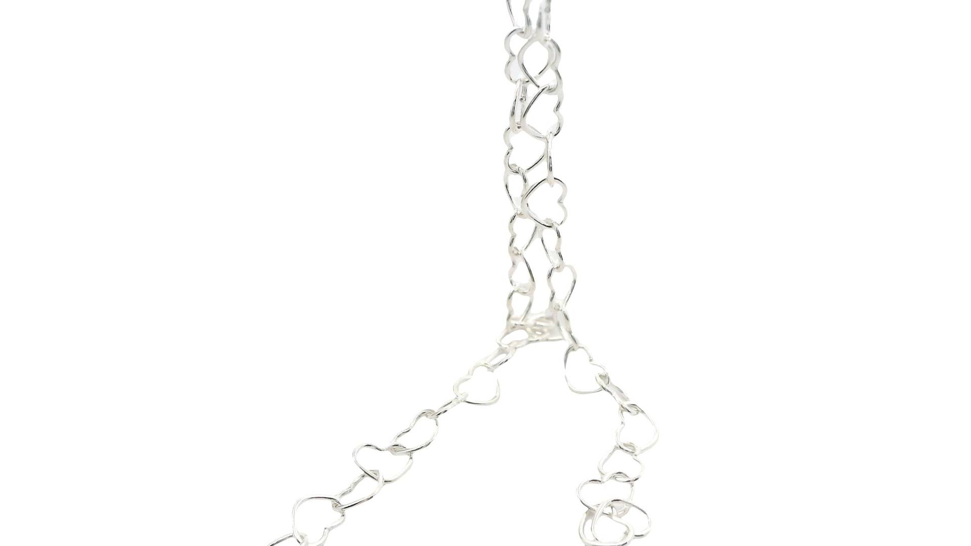 sterling Silber Herz Gliederkette Leicht Schmuck Machen, 1 Fuß von BEADPRIDE