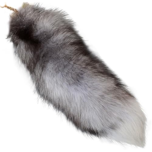 BEAHING Animal Tail, Schlüssel-Ring-Schwänze Kunstpelz Schwanzkette Fuchs Tail Keychain Fell Quaste Bag Tag Keychain für Handtaschen-Rucksack, Style11 von BEAHING