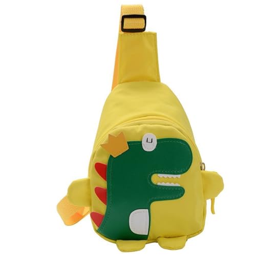 BEAHING Kids Slling -Tasche, süße Cartoon Dinosaurier -Geldbörse Nylon Kleinkind Crossbody -Tasche mit verstellbarem Riemen für Kinder von BEAHING