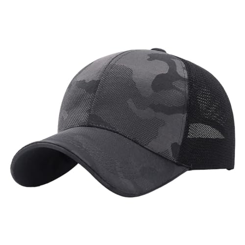 BEALIFE Camouflage Camo Cap Stilvolle Outdoor Coole Armeen Militär Jagd Sport Hut Baseball Caps Für Männer Tuch Männer Baseball Kappe, Grau von BEALIFE