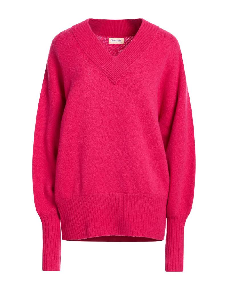 BEAMS Pullover Damen Fuchsia von BEAMS