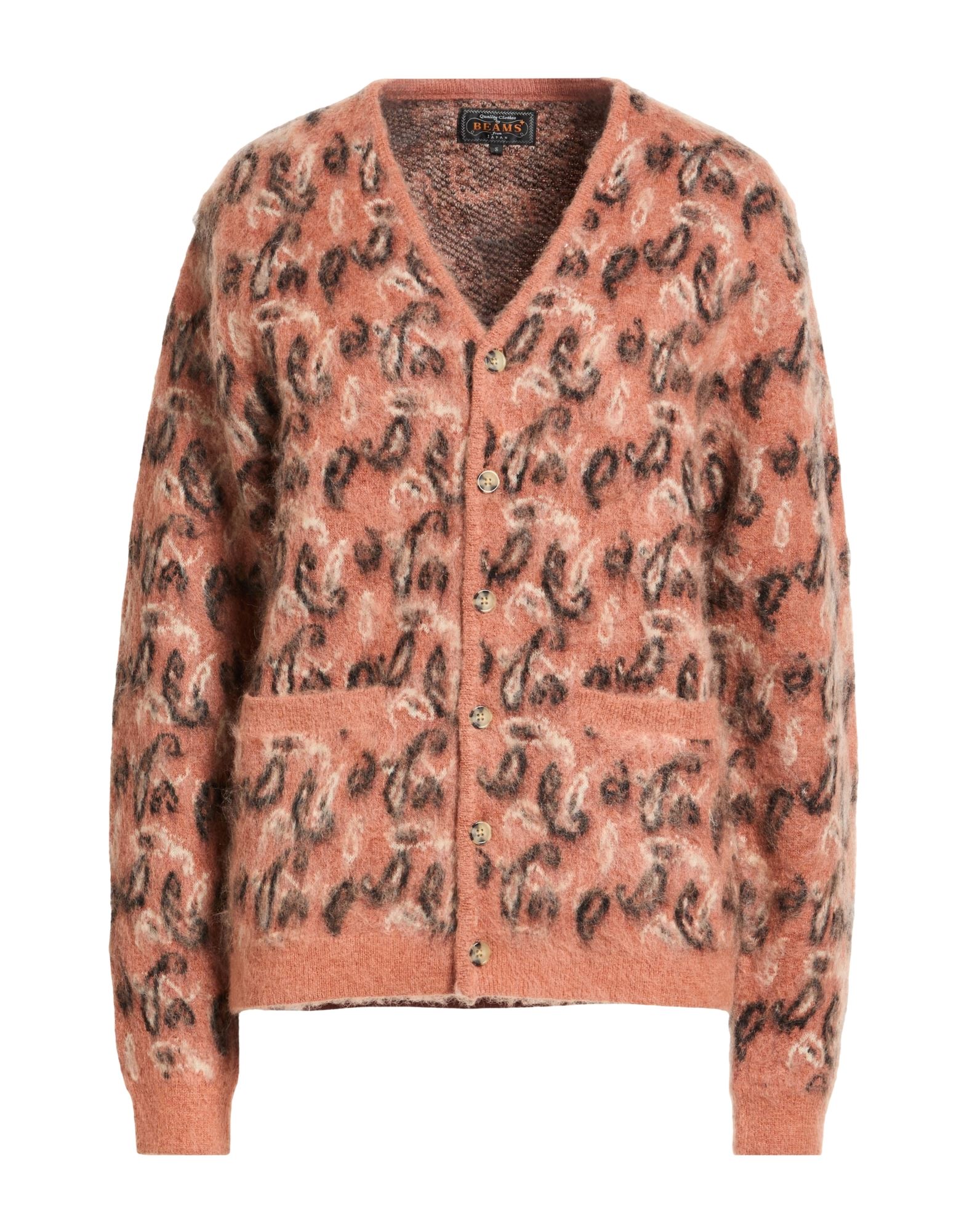 BEAMS Strickjacke Damen Antikrosa von BEAMS