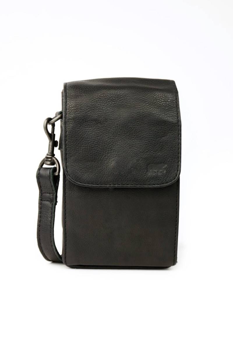 BEAR DESIGN - CALLISTO PELLE Businessumhänger Crossover Black Schwarz von BEAR DESIGN