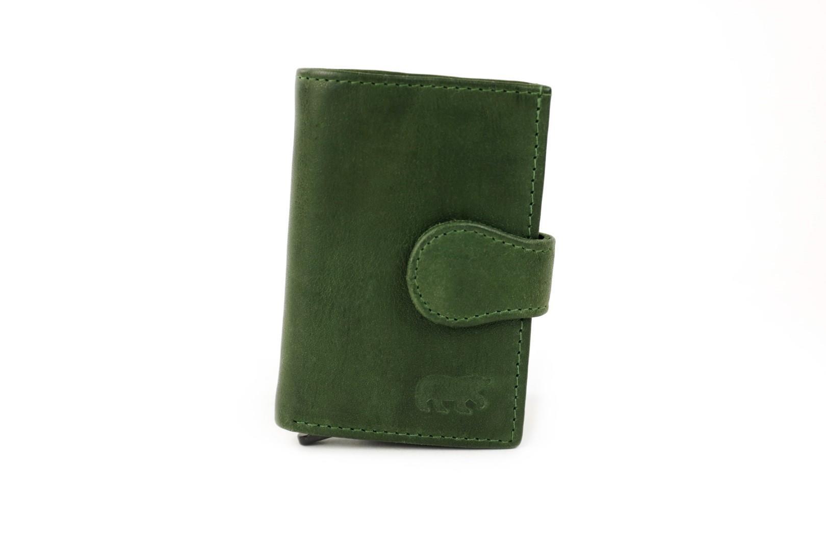 BEAR DESIGN - CALLISTO PELLE Kreditkartenetui Evie Incl. Bakje Green Grün von BEAR DESIGN