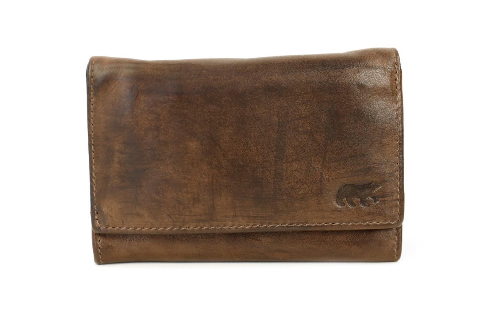 BEAR DESIGN - CALLISTO PELLE Langbörse Sweety Brown Braun von BEAR DESIGN