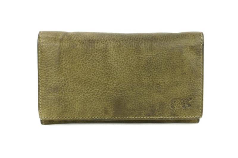 BEAR DESIGN - CALLISTO PELLE Langbörse Sweety Xl Green Grün von BEAR DESIGN