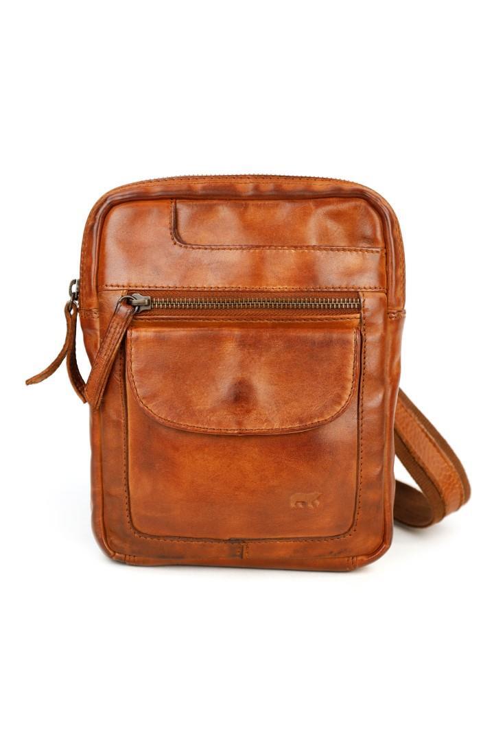 BEAR DESIGN - COW LAVATO Businessumhänger Sasha Cognac Cognac von BEAR DESIGN