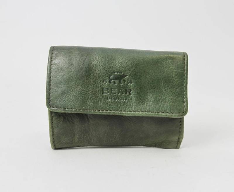 BEAR DESIGN - COW LAVATO Damenbörse Jolie Green Grün von BEAR DESIGN