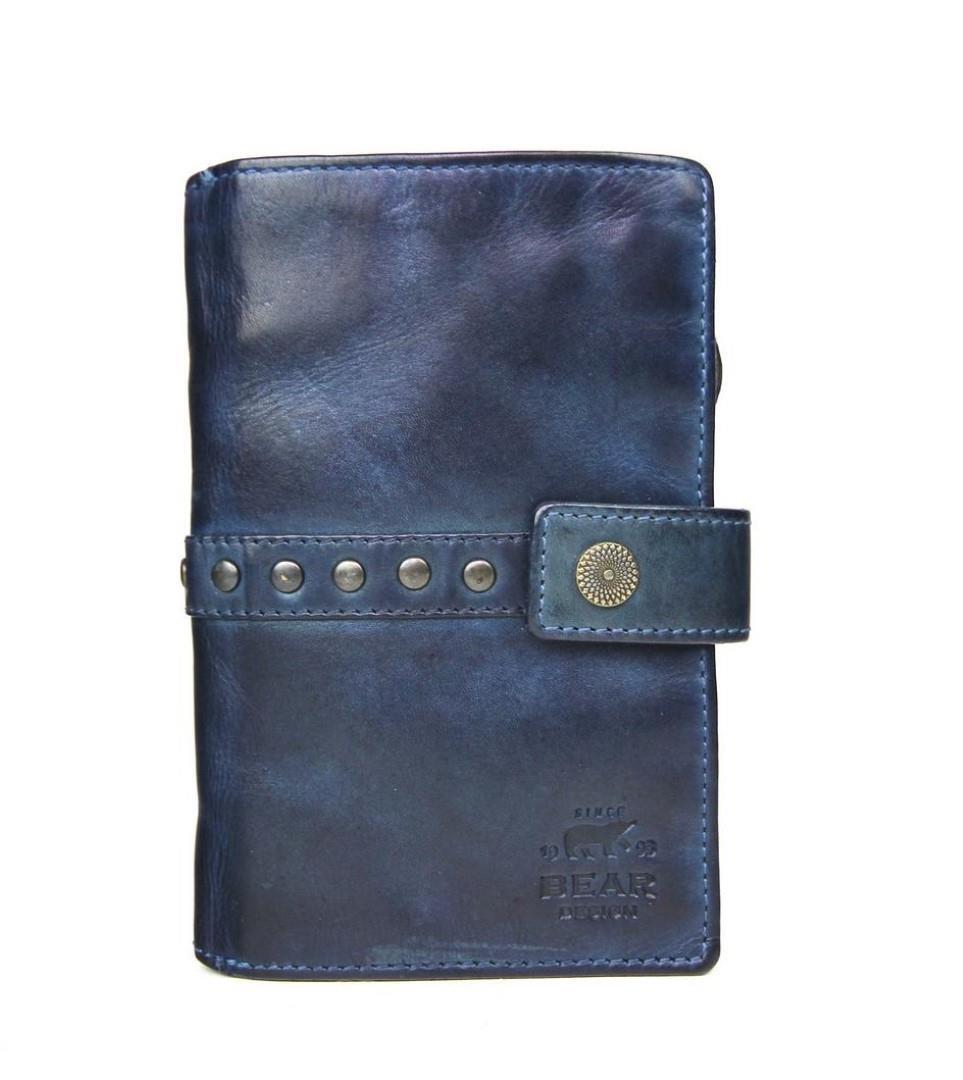 BEAR DESIGN - COW LAVATO Kombibörse Sanne Studs Blue Blau von BEAR DESIGN