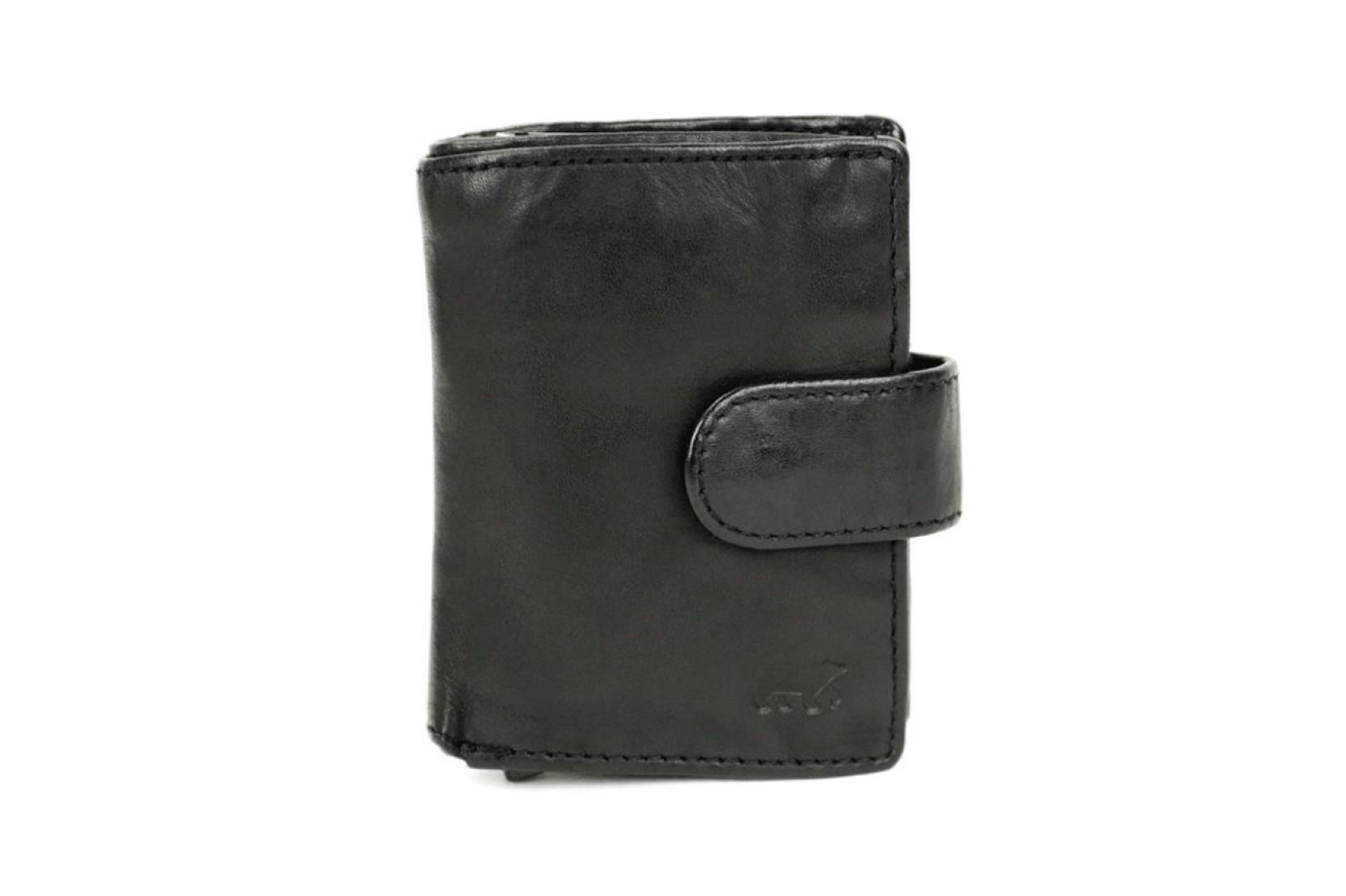BEAR DESIGN - COW LAVATO Kreditkartenetui Bobby Black Schwarz von BEAR DESIGN