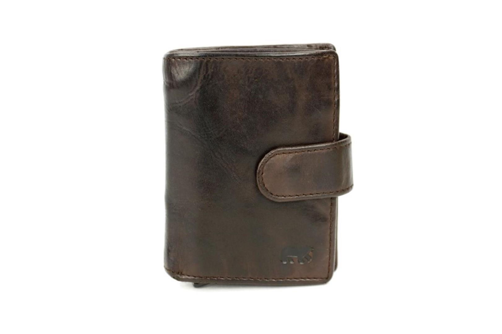 BEAR DESIGN - COW LAVATO Kreditkartenetui Bobby Brown Braun von BEAR DESIGN