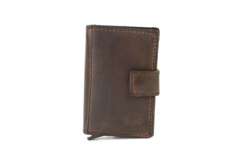 BEAR DESIGN - COW LAVATO Kreditkartenetui Pip Brown Braun von BEAR DESIGN
