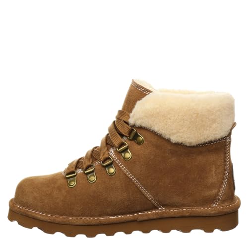 BEARPAW Damen Marta Mehrere Farben | Damen Stiefelette | Damen Schlupfstiefel | Bequemer Winterstiefel, Hickory ii, 39 EU von Bearpaw