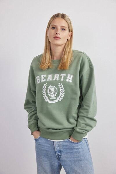 BEARTH Sweatshirt Unisex College Print Bio-Baumwoll Mix von BEARTH