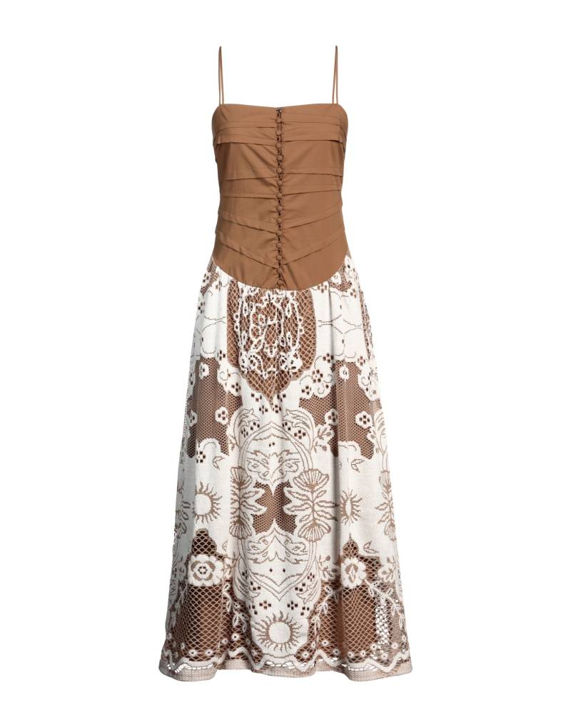 BEATRICE .B Midi-kleid Damen Braun von BEATRICE .B