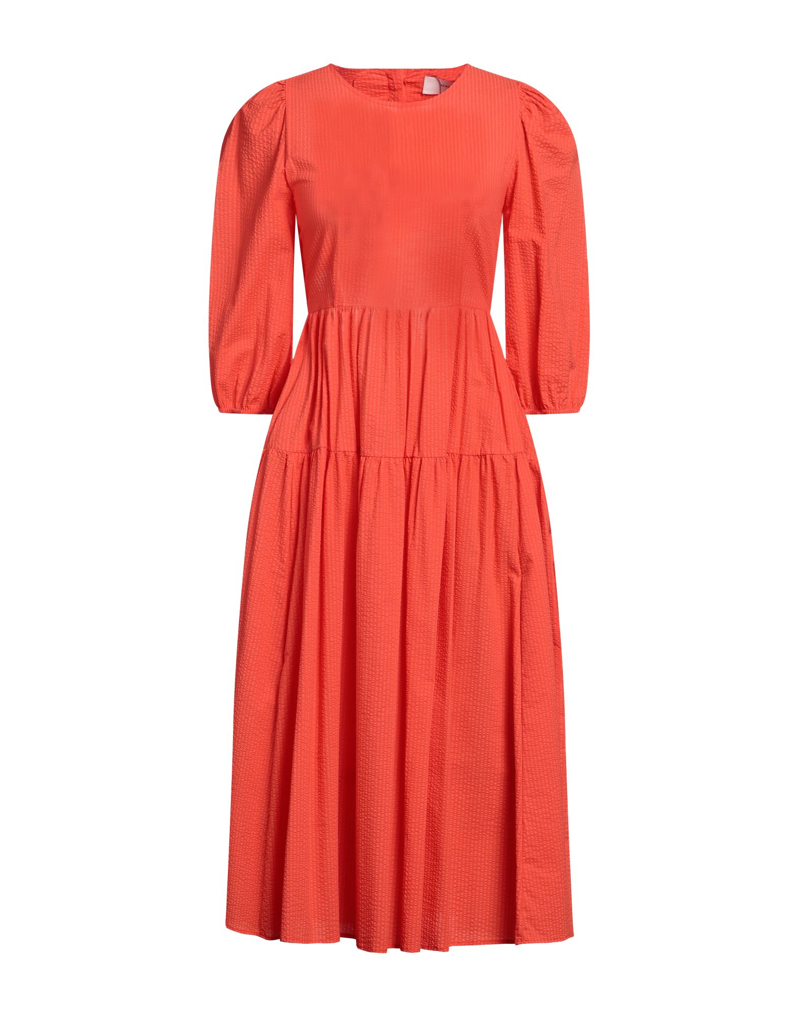 BEATRICE .B Midi-kleid Damen Orange von BEATRICE .B