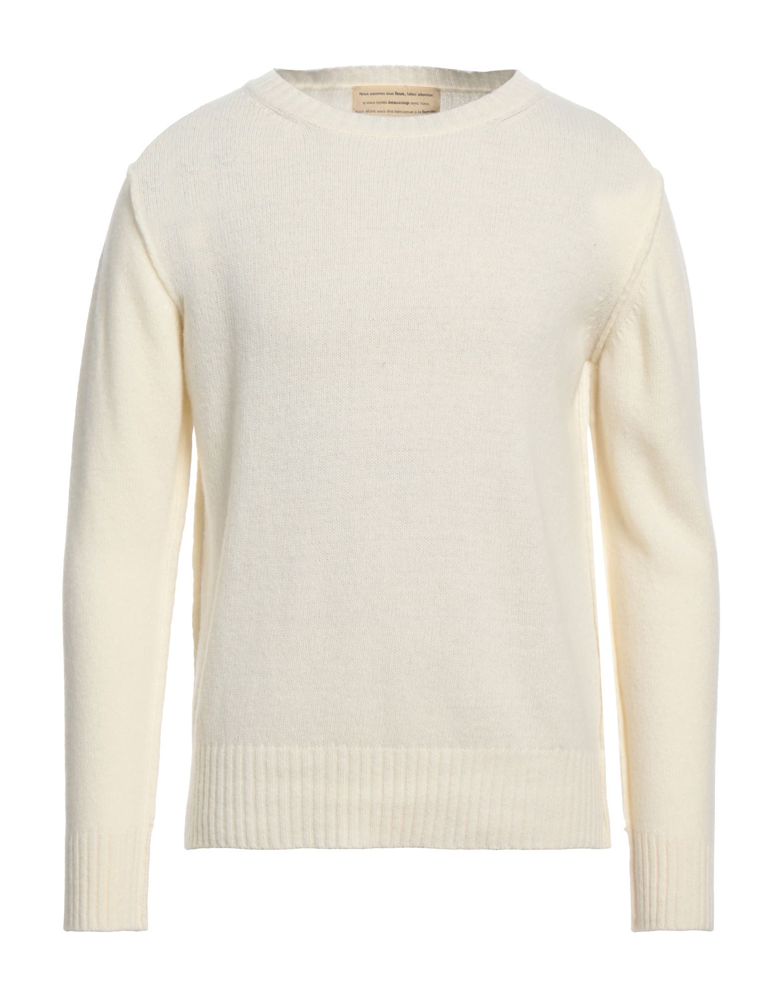 ..,BEAUCOUP Pullover Herren Off white von ..,BEAUCOUP