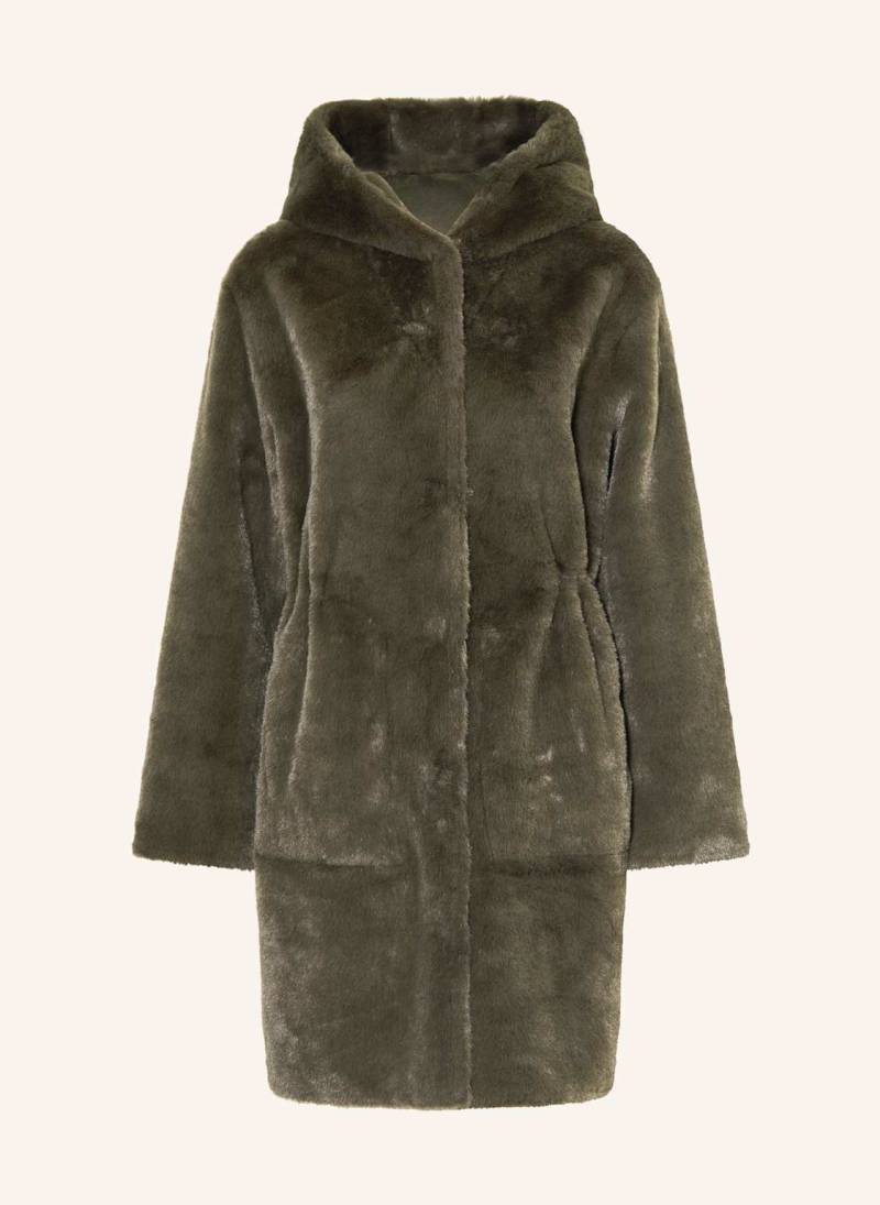 Beaumont Kunstpelz-Mantel Maya gruen von BEAUMONT