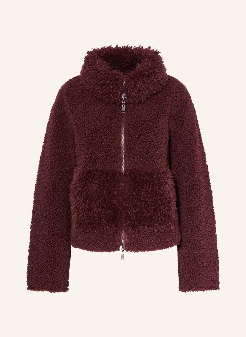 Beaumont Teddyfell-Jacke Roxy Mit Kunstfell rot von BEAUMONT
