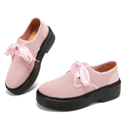 BEAUSEEN Damen Plateau-Slipper – Schlupfschuhe mit Cloud-Komfort-Mesh & gepolsterter Sohle | atmungsaktive Freizeitschuhe, Pink, 39.5 EU von BEAUSEEN