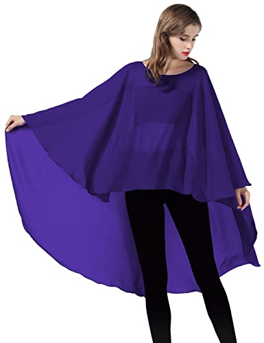 BEAUTELICATE Stola Damen Chiffon Schal Umschlagtücher Cape Elegant für Festlich Hochzeit Brautkleid Abendkleid von BEAUTELICATE