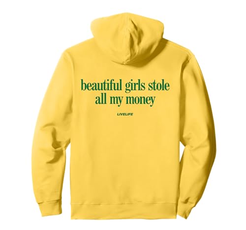 Beautiful Girls Stole All My Money X Valentinstag - Back Pullover Hoodie von BEAUTIFUL GIRLS STOLE ALL MY MONEY Lover Statement