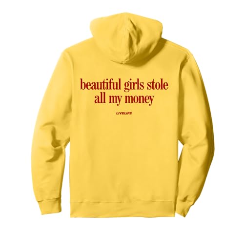 Beautiful Girls Stole All My Money X Valentinstag - Back Pullover Hoodie von BEAUTIFUL GIRLS STOLE ALL MY MONEY Lover Statement
