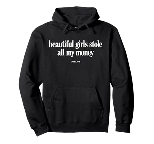 Beautiful Girls Stole All My Money X Valentinstag - Front Pullover Hoodie von BEAUTIFUL GIRLS STOLE ALL MY MONEY Lover Statement