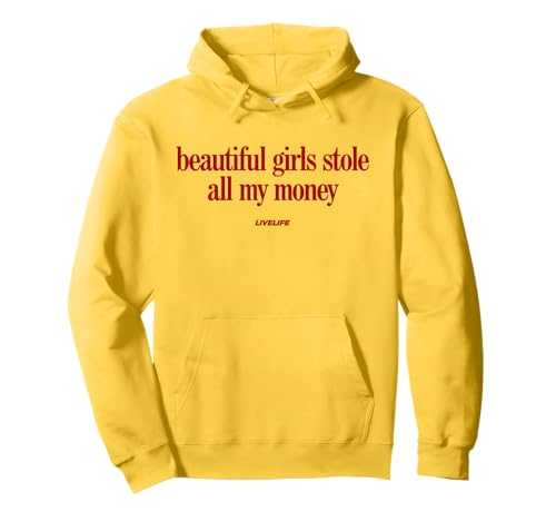 Beautiful Girls Stole All My Money X Valentinstag - Front Pullover Hoodie von BEAUTIFUL GIRLS STOLE ALL MY MONEY Lover Statement