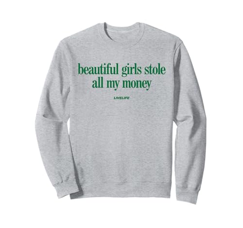 Beautiful Girls Stole All My Money X Valentinstag - Front Sweatshirt Beautiful Girls Stole All My Money X Valentinstag - Front Sweatshirt von BEAUTIFUL GIRLS STOLE ALL MY MONEY Lover Statement