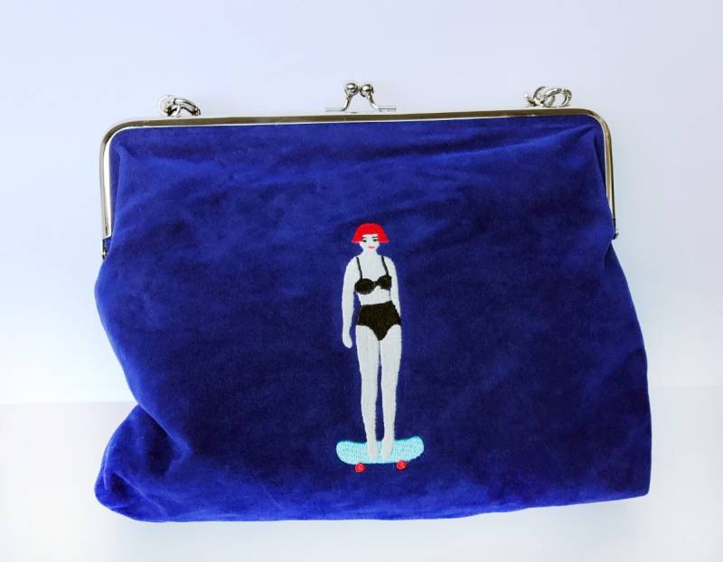 Skater Samt Kupplung von BEAUTIFUNart