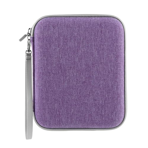 BEAUTRIO Kartenordner mit 80 Fächern und Reißverschluss for Mini-Hörbuchkarten – tragbarer weicher Ordner(Purple) von BEAUTRIO