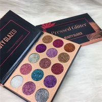 BEAUTY GLAZED - 15-Color Pressed Glitter Eyeshadow Palette 15g von BEAUTY GLAZED