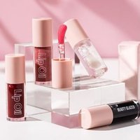 BEAUTY GLAZED - Transparent & Tinted Moisturizing Lip Oil - 5 Colors 102# Love - 4g von BEAUTY GLAZED