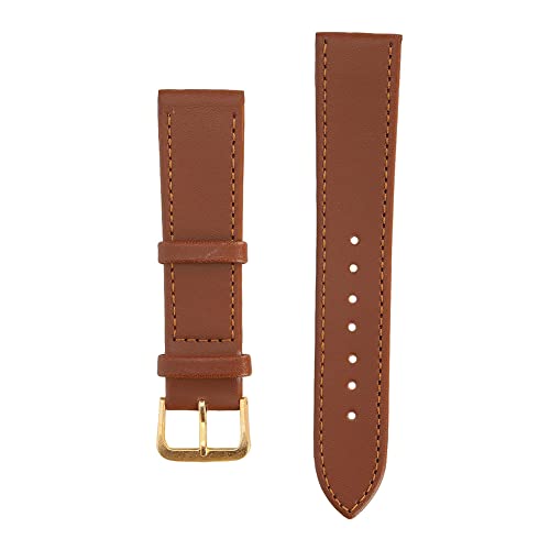 BEAUTYBIGBANG Uhrenarmband, Vintage Leder Ersatz Armband, weiches Dornschließe-Uhrenarmband Langlebig Praktisch für den professionellen Einsatz für allgemeine Zwecke als Ersatzuhr (22mm) von BEAUTYBIGBANG
