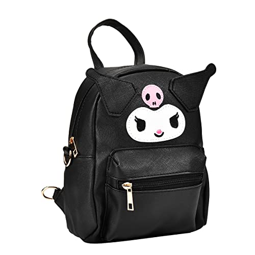 BEAUTYBIGBANG Umhängetasche Kawaii My Melody Kuromi Schöne Schultertasche Messenger Bag Kleiner Rucksack Taschen für Frauen Mädchen als Geschenke zum Ausgehen Spielen von BEAUTYBIGBANG