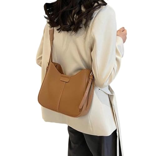 BEAUTYC Bags For Women Damen Schultertasche, Pendeln Breite Schultergurt, Crossbody Eimer Tasche von BEAUTYC