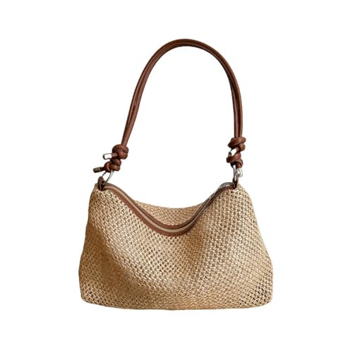 BEAUTYC Bags For Women Freizeit Strand Sommer Beliebte Gewebte Mutter Und Kind Tasche, Eine Schulter Strandreise, Strand Gras Gewebte Tasche von BEAUTYC
