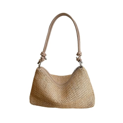 BEAUTYC Bags For Women Freizeit Strand Sommer Beliebte Gewebte Mutter Und Kind Tasche, Eine Schulter Strandreise, Strand Gras Gewebte Tasche von BEAUTYC