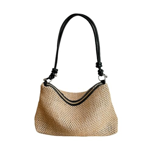 BEAUTYC Bags For Women Freizeit Strand Sommer Beliebte Gewebte Mutter Und Kind Tasche, Eine Schulter Strandreise, Strand Gras Gewebte Tasche von BEAUTYC