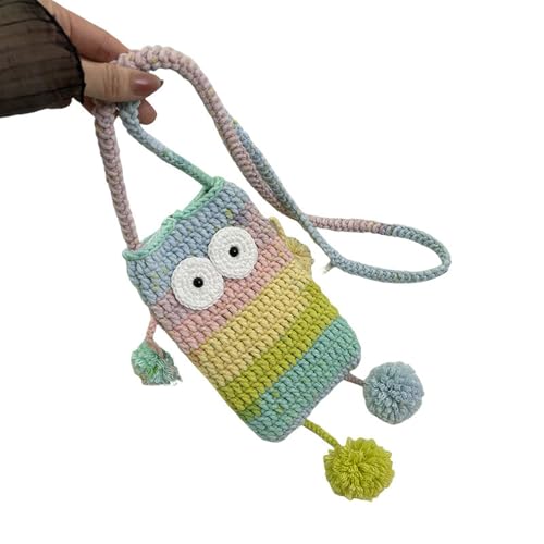 BEAUTYC Bags For Women Gestrickte Handybeutel Frauen Schulter -Crossbody -Tasche Süße Kleine Tasche BEAUTYC Bags For Women Gestrickte Handybeutel Frauen Schulter -Crossbody -Tasche Süße Kleine Tasche von BEAUTYC