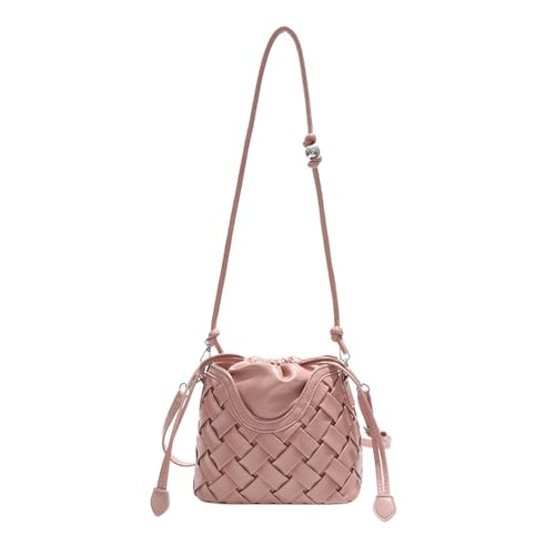 BEAUTYC Bags For Women Handgewebte Crossbody-Bag Damenhandtasche Eimer-Tasche von BEAUTYC